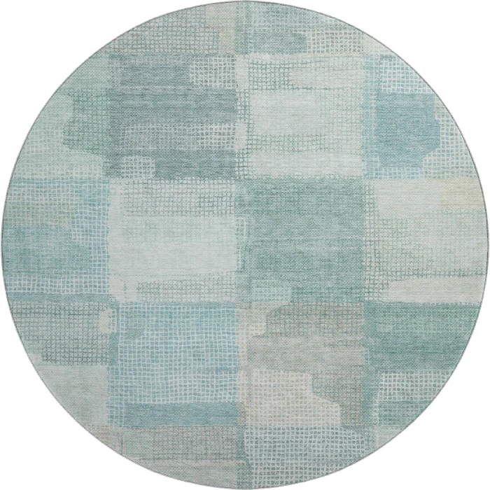 Dalyn Ravenna Teal RN10 8ft. x 8ft. Rug