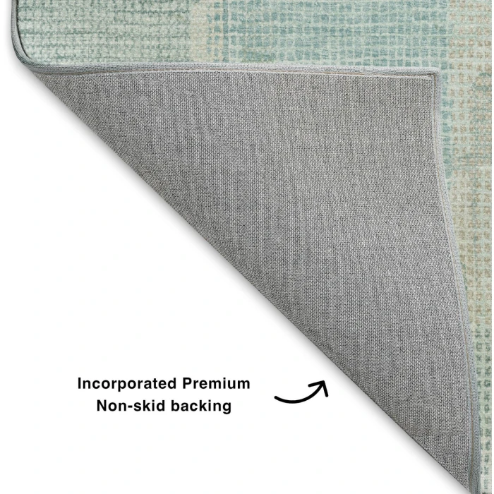 Dalyn Ravenna Teal RN10 8ft. x 8ft. Rug