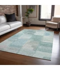 Dalyn Ravenna Teal RN10 9ft. x 12ft. Rug