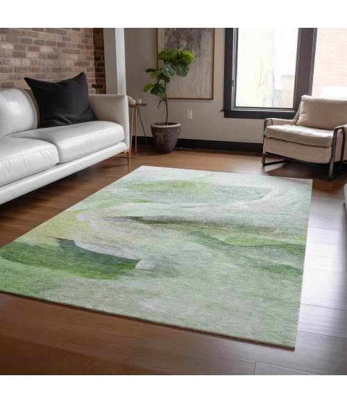 Dalyn Ravenna Green RN11 5ft. x 7ft.6in. Rug