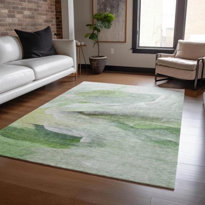 Dalyn Ravenna Green RN11 8ft. x 10ft. Rug