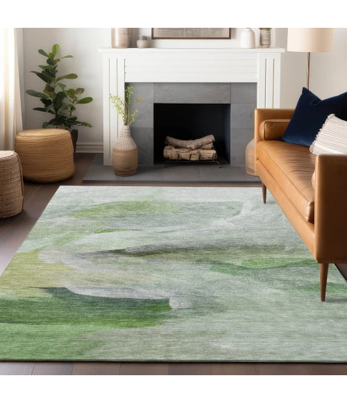Dalyn Ravenna Green RN11 5ft. x 7ft.6in. Rug