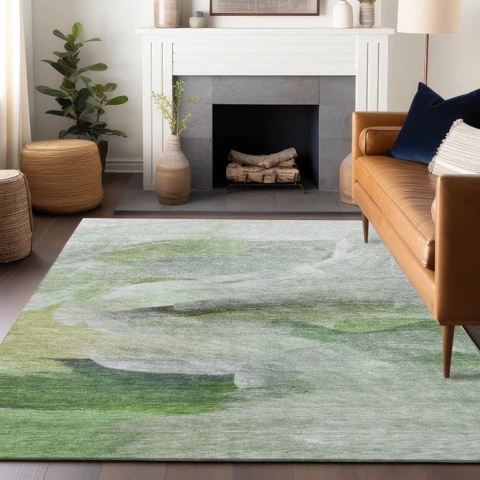 Dalyn Ravenna Green RN11 8ft. x 10ft. Rug
