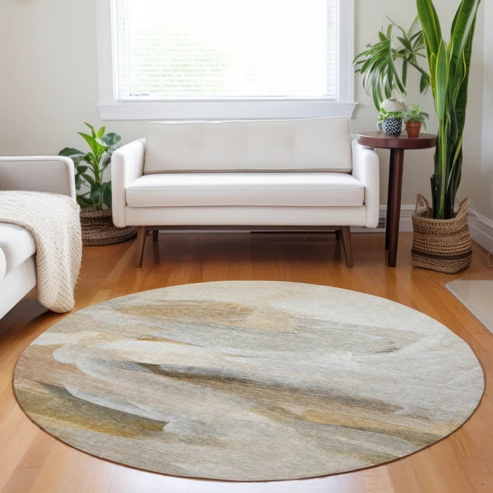 Dalyn Ravenna Brown RN11 8ft. x 8ft. Rug