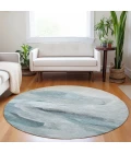 Dalyn Ravenna Teal RN11 8ft. x 8ft. Rug