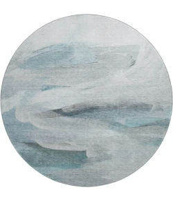 Dalyn Ravenna Teal RN11 8ft. x 8ft. Rug