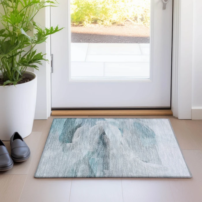 Dalyn Ravenna Teal RN11 1ft.8in. x 2ft.6in. Rug