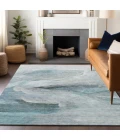 Dalyn Ravenna Teal RN11 5ft. x 7ft.6in. Rug