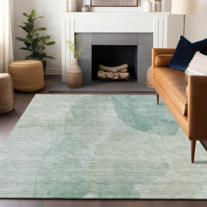 Dalyn Ravenna Teal RN12 10ft. x 14ft. Rug