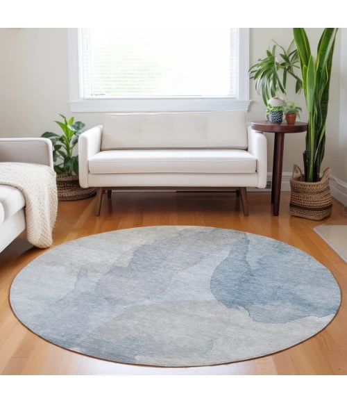 Dalyn Ravenna Blue RN12 8ft. x 8ft. Rug