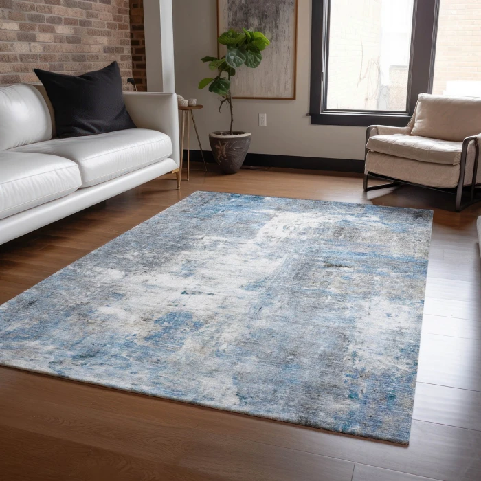 Dalyn Ravenna Blue RN1 9ft. x 12ft. Rug