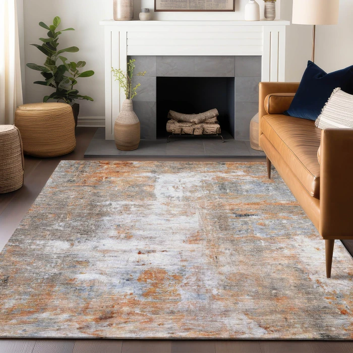 Dalyn Ravenna Orange RN1 10ft. x 14ft. Rug