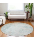Dalyn Ravenna Blue RN1 8ft. x 8ft. Rug
