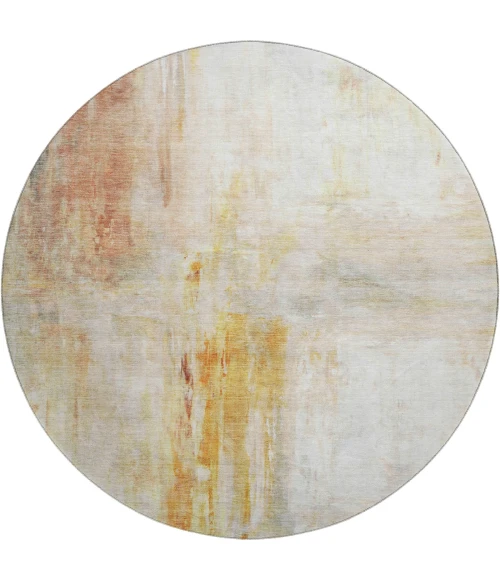 Dalyn Ravenna Orange RN2 8ft. x 8ft. Rug