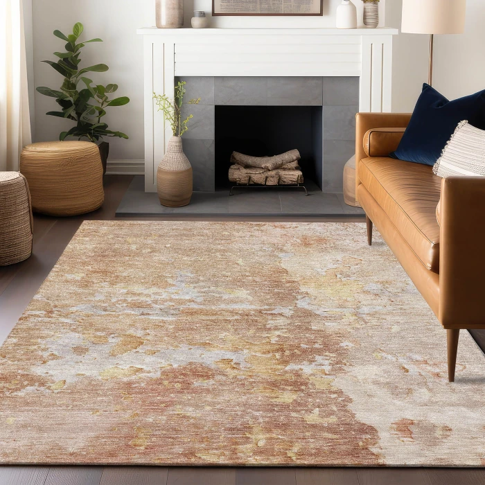 Dalyn Ravenna Orange RN3 5ft. x 7ft.6in. Rug