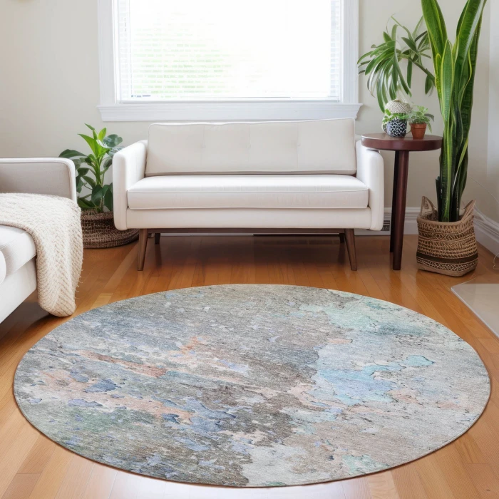 Dalyn Ravenna Brown RN3 8ft. x 8ft. Rug