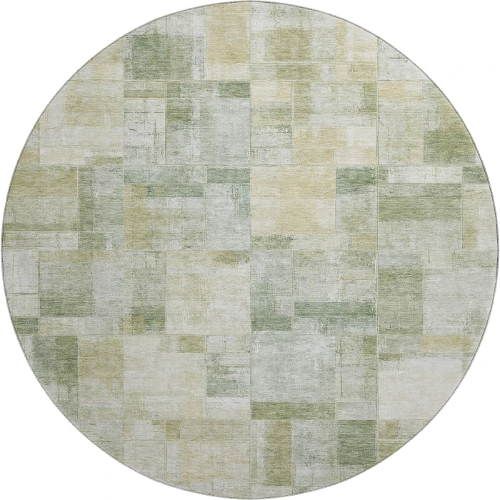 Dalyn Ravenna Green RN4 8ft. x 8ft. Rug