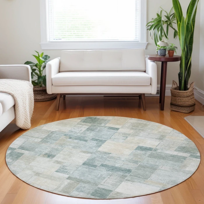 Dalyn Ravenna Blue RN4 8ft. x 8ft. Rug