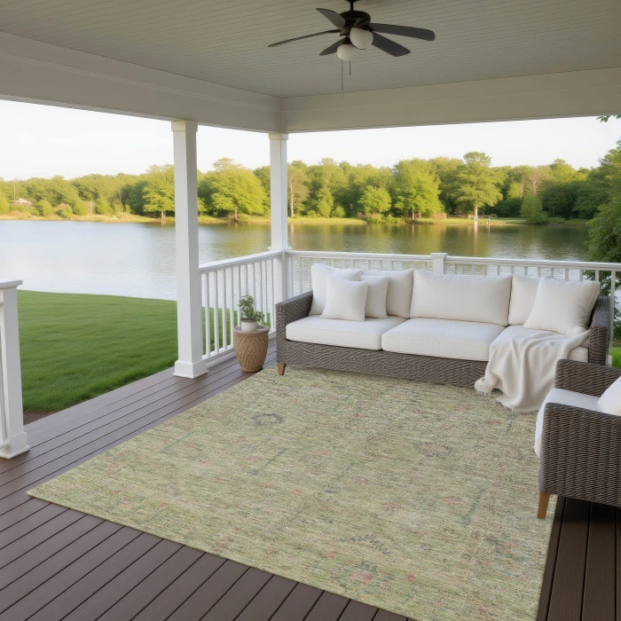 Dalyn Ravenna Green RN5 10ft. x 14ft. Rug