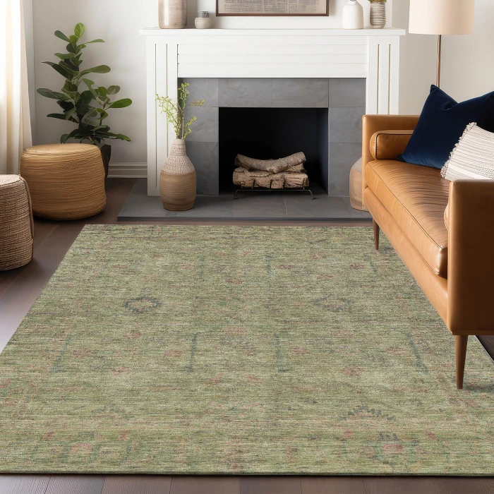 Dalyn Ravenna Green RN5 10ft. x 14ft. Rug
