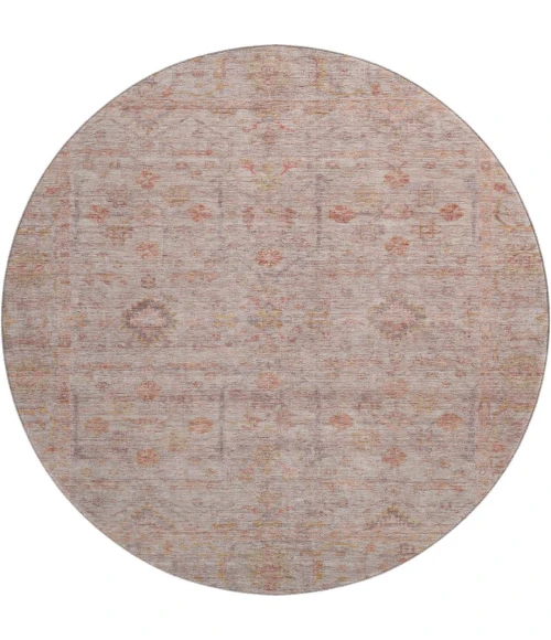 Dalyn Ravenna Orange RN5 8ft. x 8ft. Rug