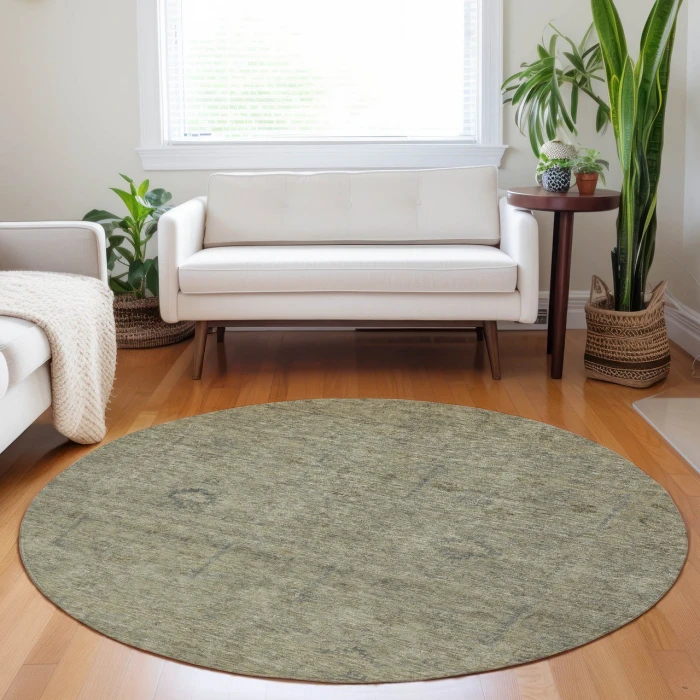 Dalyn Ravenna Brown RN5 8ft. x 8ft. Rug