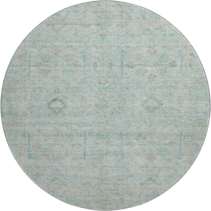 Dalyn Ravenna Blue RN5 8ft. x 8ft. Rug