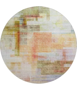 Dalyn Ravenna Orange RN6 8ft. x 8ft. Rug