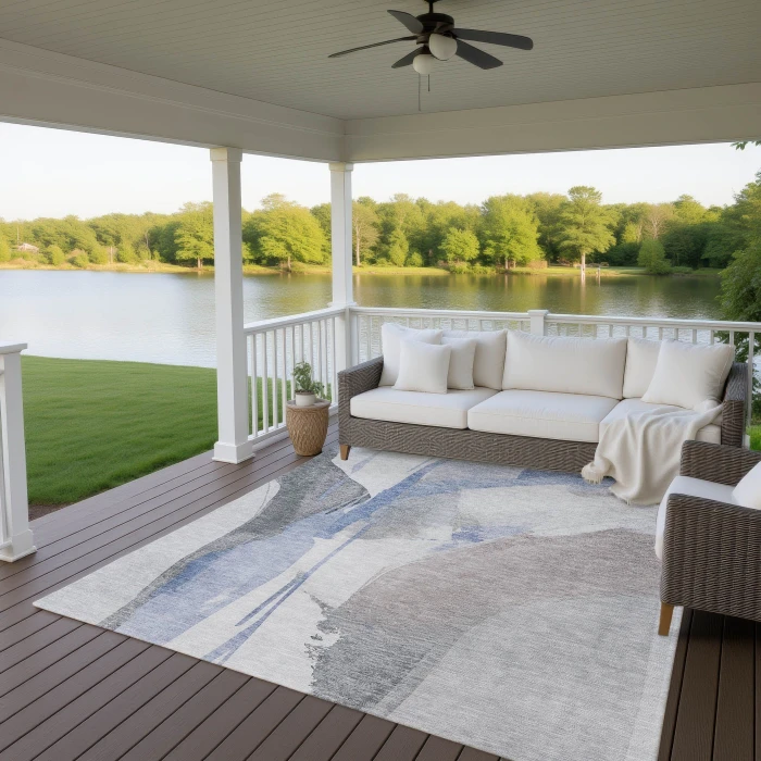 Dalyn Ravenna Blue RN7 10ft. x 14ft. Rug