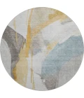 Dalyn Ravenna Gold RN7 8ft. x 8ft. Rug