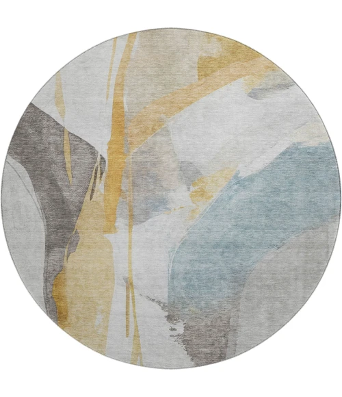 Dalyn Ravenna Gold RN7 8ft. x 8ft. Rug