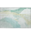 Dalyn Ravenna Teal RN7 1ft.8in. x 2ft.6in. Rug