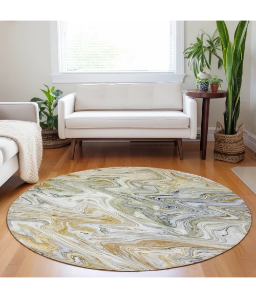 Dalyn Ravenna Ivory RN8 8ft. x 8ft. Rug