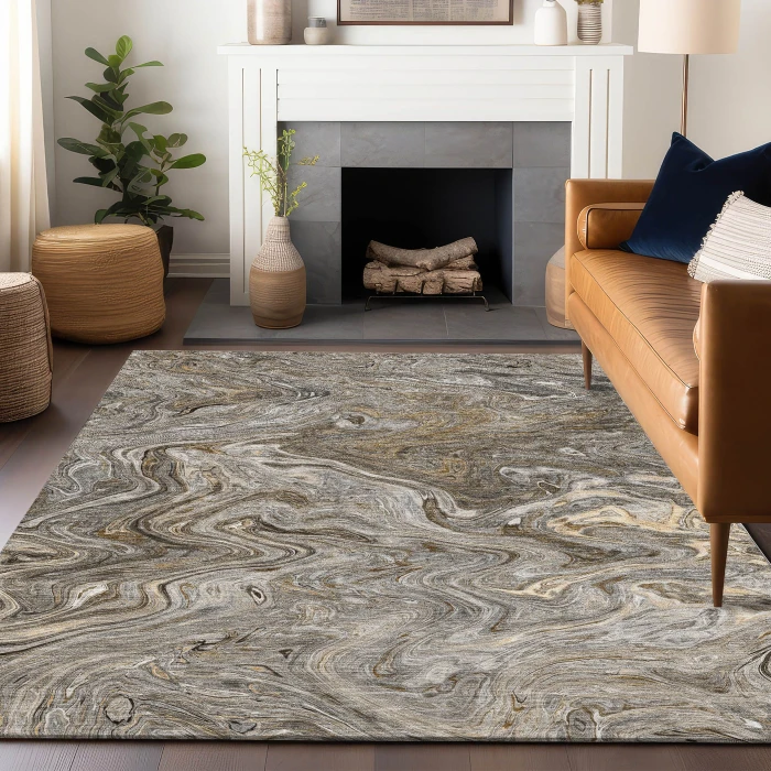 Dalyn Ravenna Brown RN8 10ft. x 14ft. Rug