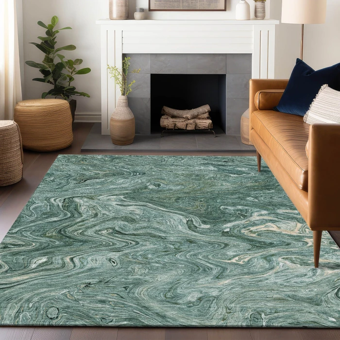 Dalyn Ravenna Teal RN8 3ft. x 5ft. Rug