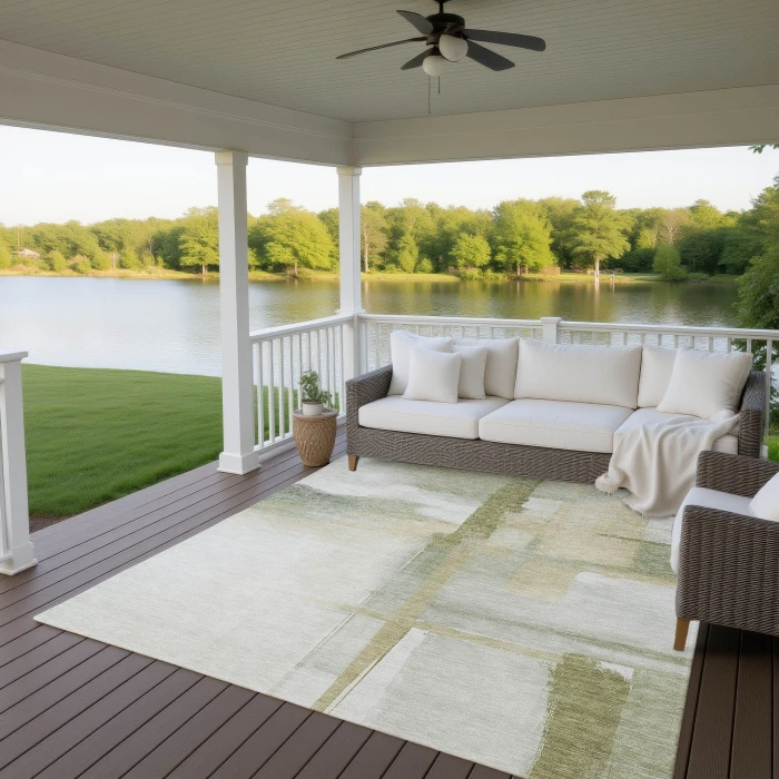 Dalyn Ravenna Green RN9 10ft. x 14ft. Rug