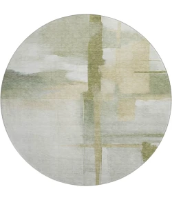 Dalyn Ravenna Green RN9 8ft. x 8ft. Rug