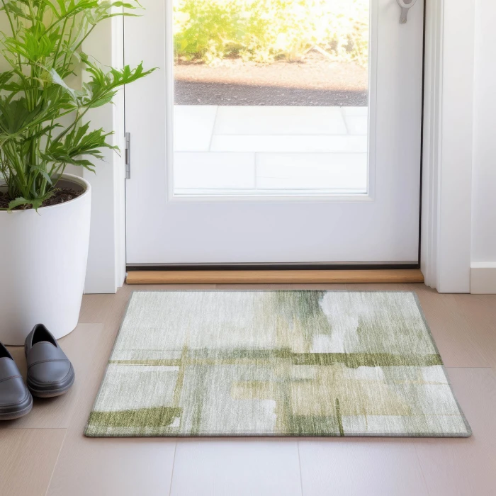 Dalyn Ravenna Green RN9 1ft.8in. x 2ft.6in. Rug