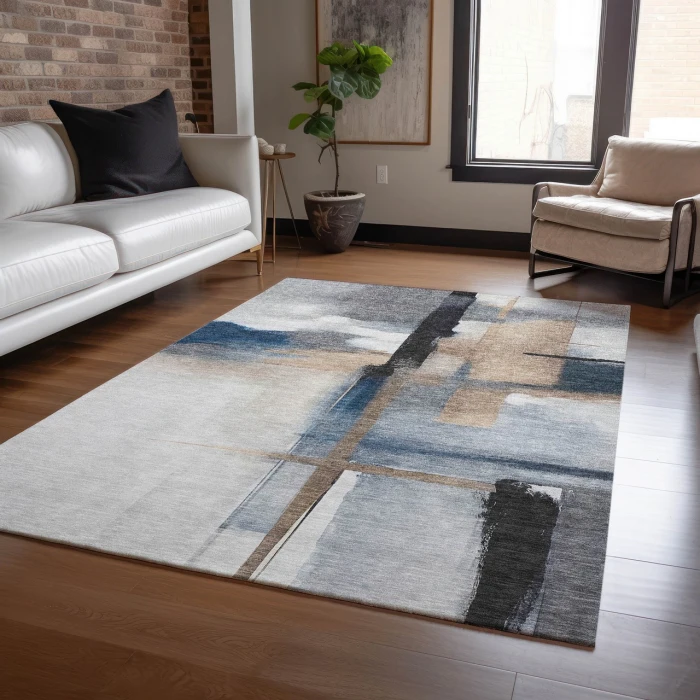Dalyn Ravenna Blue RN9 9ft. x 12ft. Rug