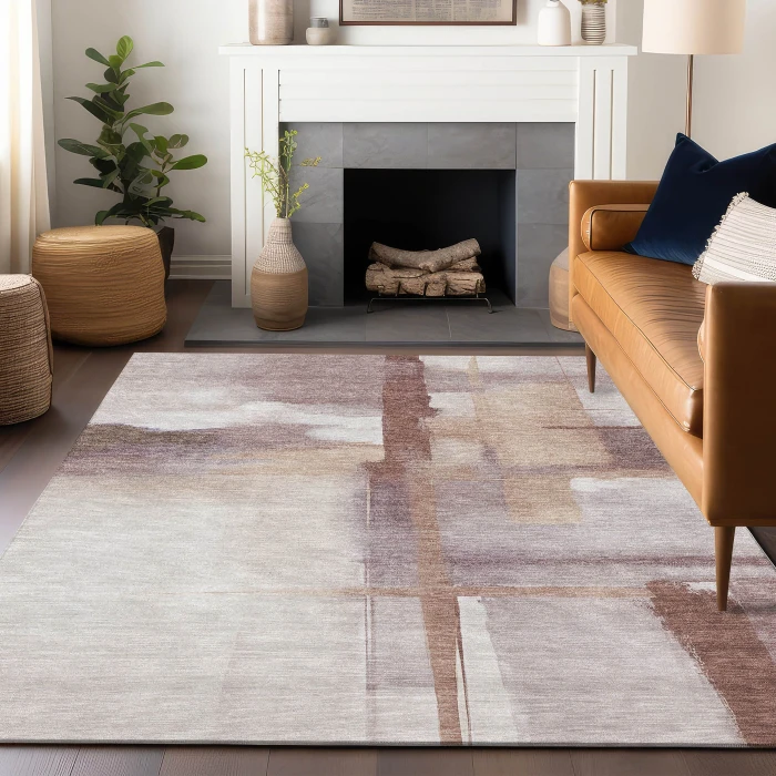 Dalyn Ravenna Pink RN9 9ft. x 12ft. Rug