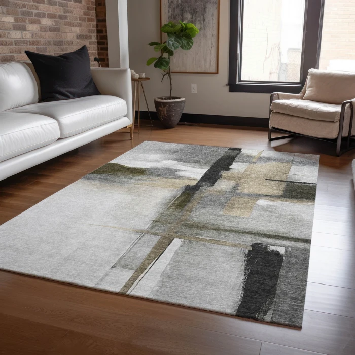 Dalyn Ravenna Gray RN9 9ft. x 12ft. Rug