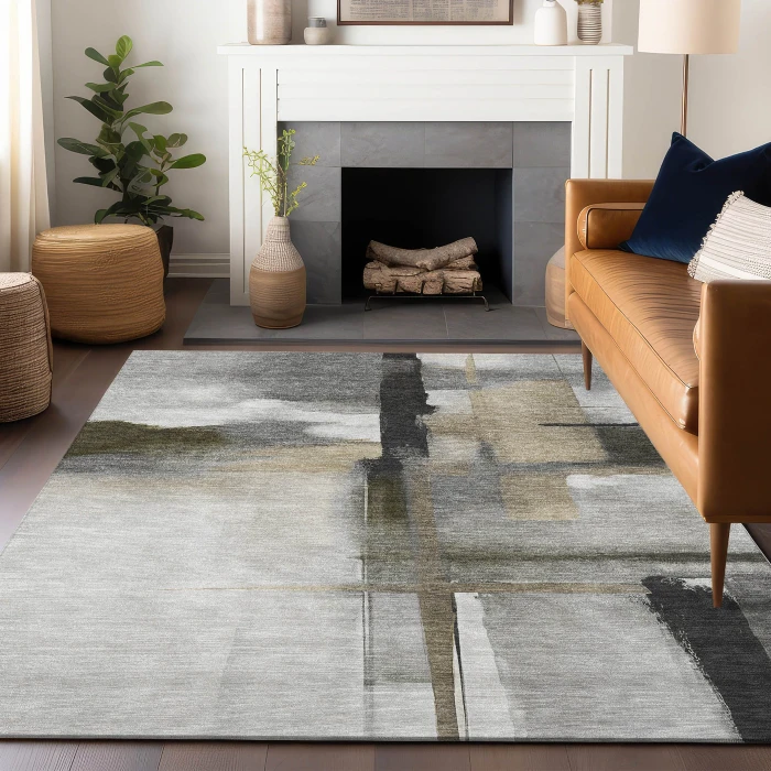 Dalyn Ravenna Gray RN9 9ft. x 12ft. Rug