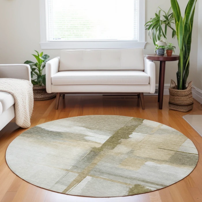 Dalyn Ravenna Brown RN9 8ft. x 8ft. Rug