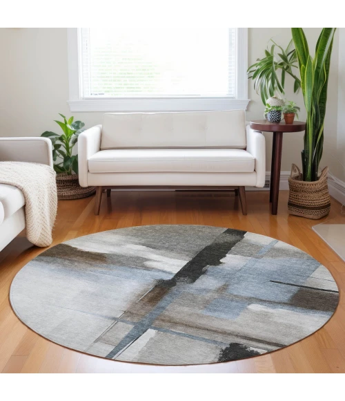Dalyn Ravenna Brown RN9 8ft. x 8ft. Rug