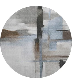 Dalyn Ravenna Brown RN9 8ft. x 8ft. Rug