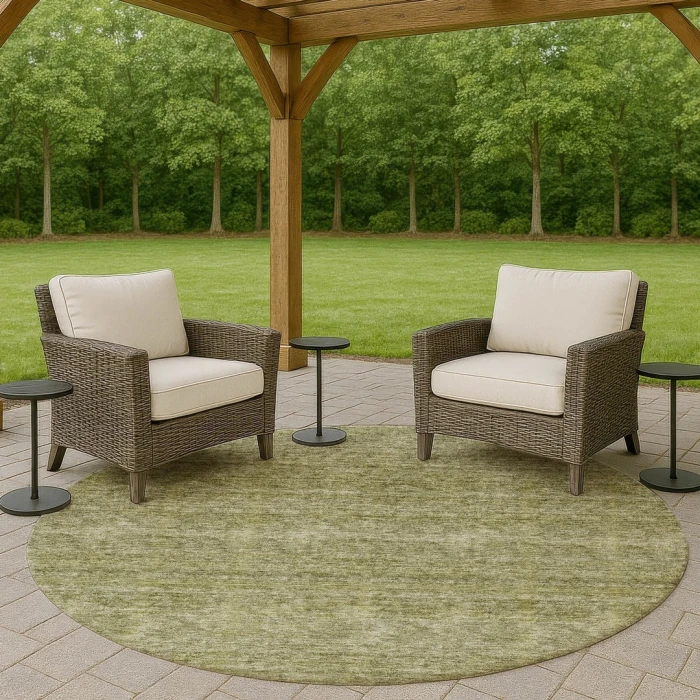 Dalyn Soft Essentials Green SE1 8ft. x 8ft. Rug