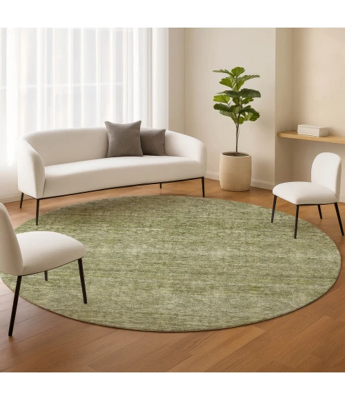 Dalyn Soft Essentials Green SE1 8ft. x 8ft. Rug