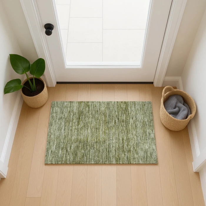 Dalyn Soft Essentials Green SE1 1ft.8in. x 2ft.6in. Rug