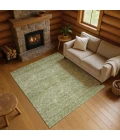 Dalyn Soft Essentials Green SE1 9ft. x 12ft. Rug
