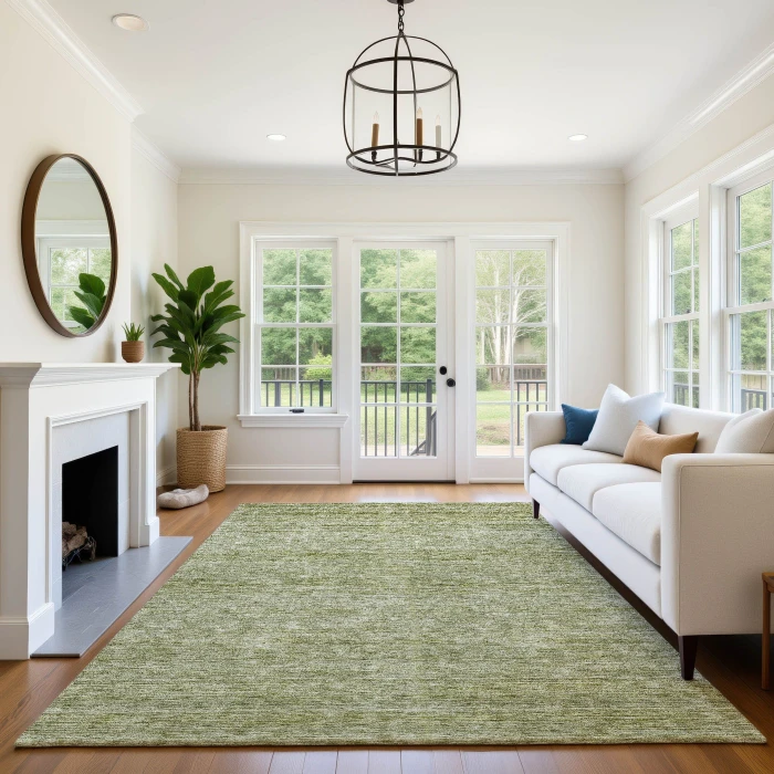 Dalyn Soft Essentials Green SE1 2ft.6in. x 3ft.10in. Rug
